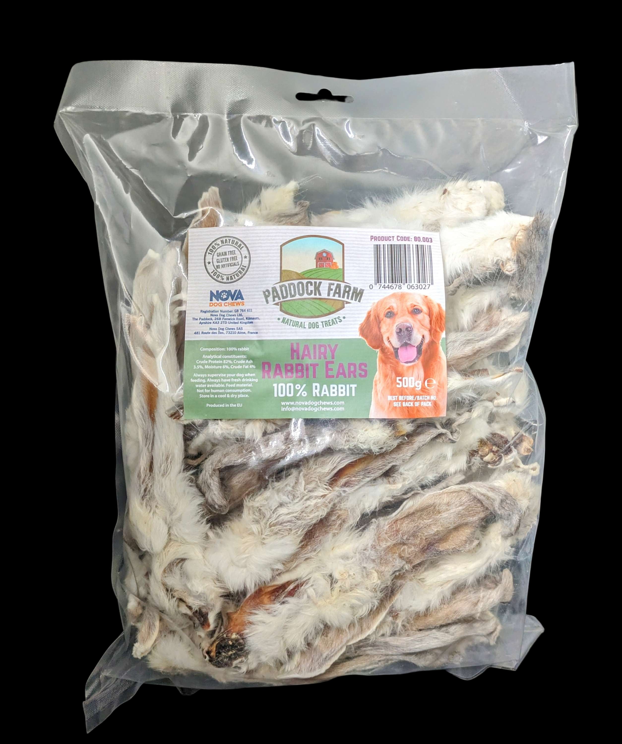 Hairy Rabbit ears 500g image 0
