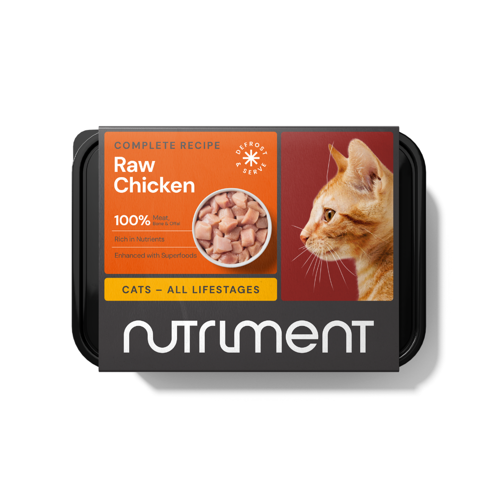 Nutriment Cat Chicken 500g Natural Raw Cat Food