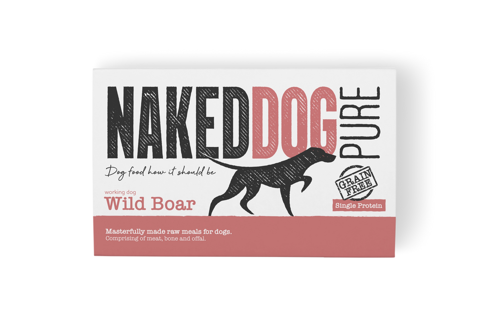 Naked dog pure 80 10 10 wild boar 2x 500g