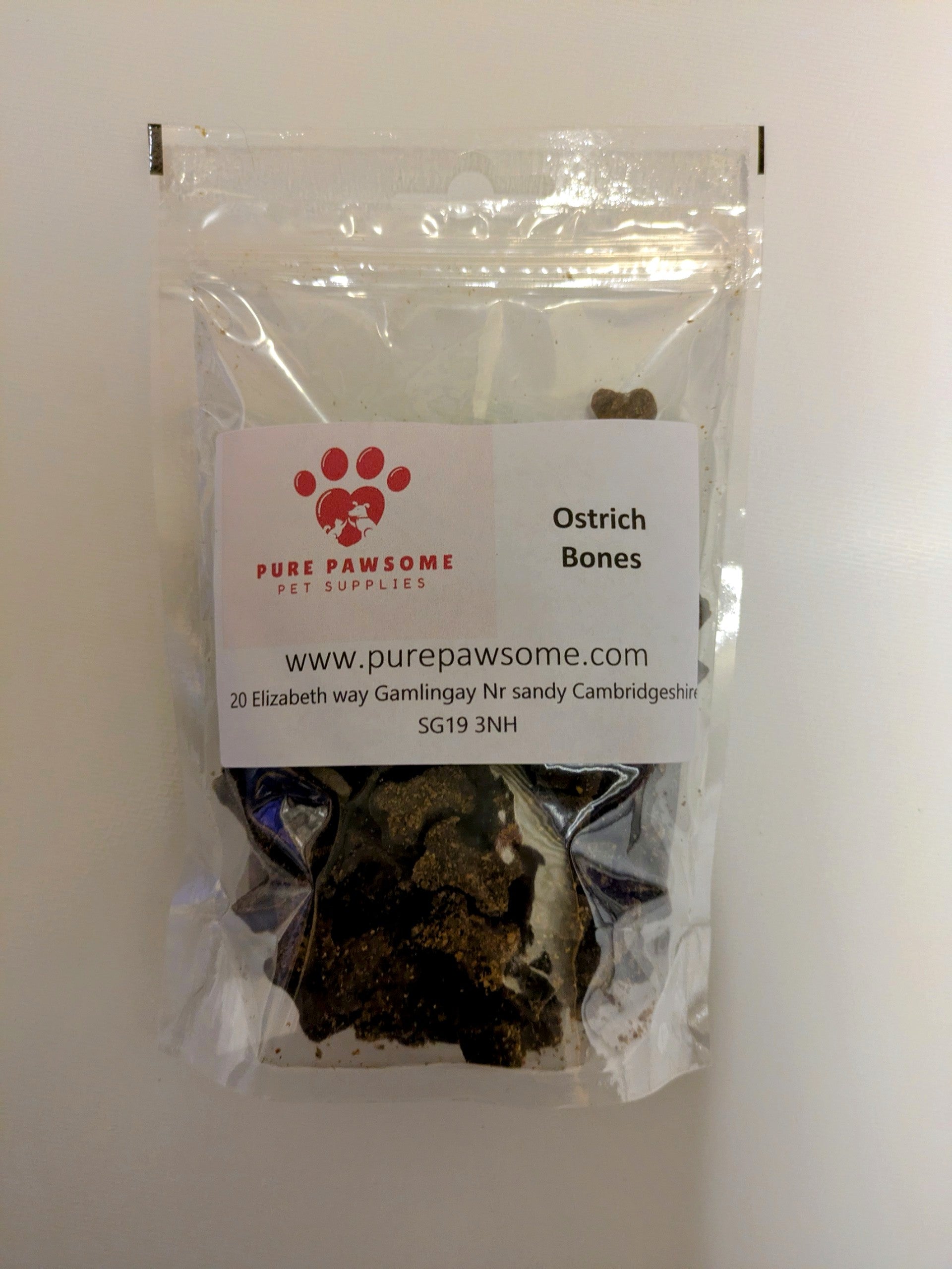 Pure Pawsome Ostrich bones