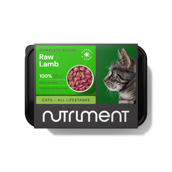 Nutriment Cat Lamb 500g Natural Raw Cat Food