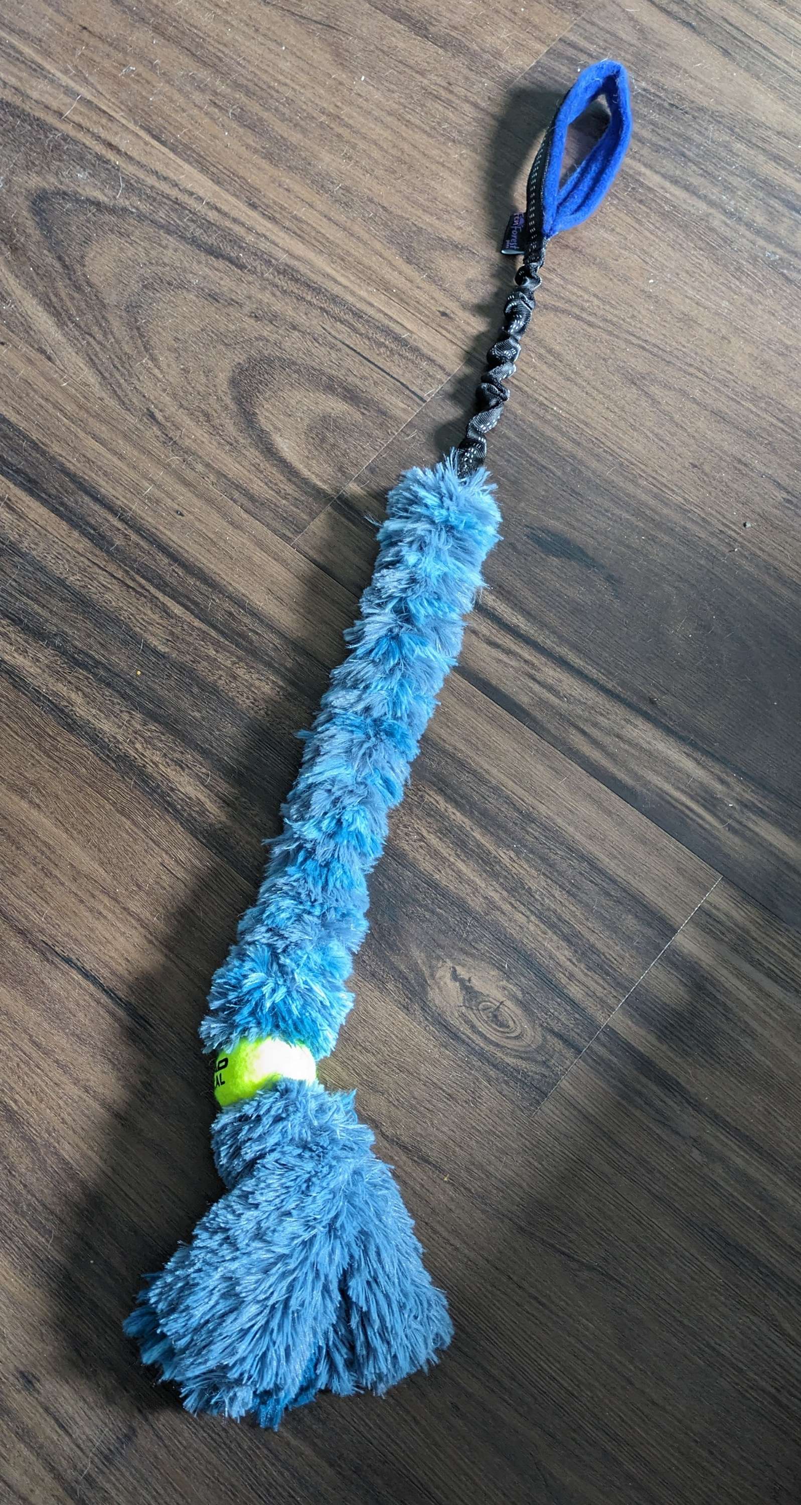 Fen Forest Long minky bungee braid with ball image 3