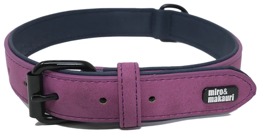 Miro & Makauri 'Tasman' Faux Leather Dog Collar image 3