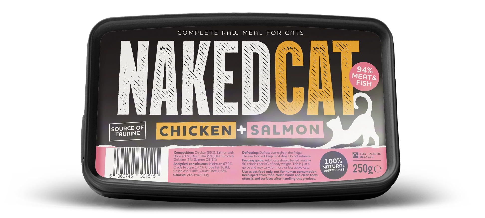 Naked Cat chicken and salmon  image 0