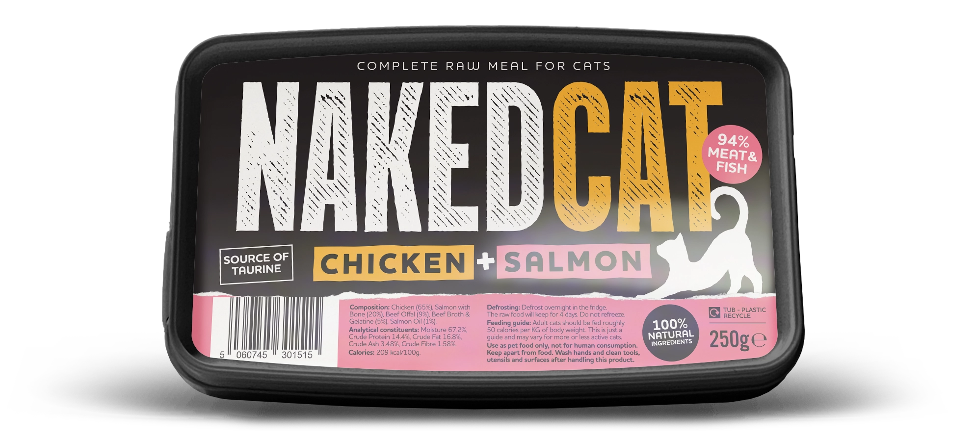 Naked Cat chicken and salmon  image 0