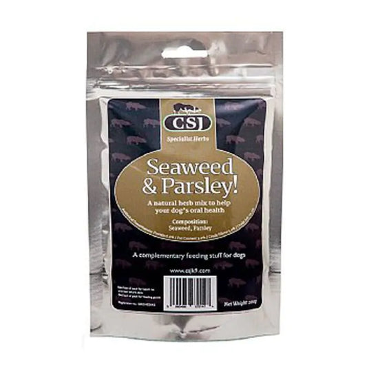 CSJ seaweed and parsley dental supplement image 0