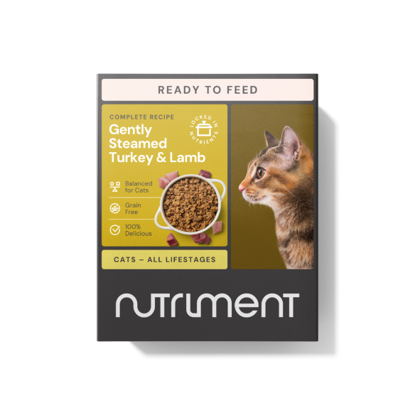 Nutriment Cat Gently Steamed Turkey and Lamb 395g image 0