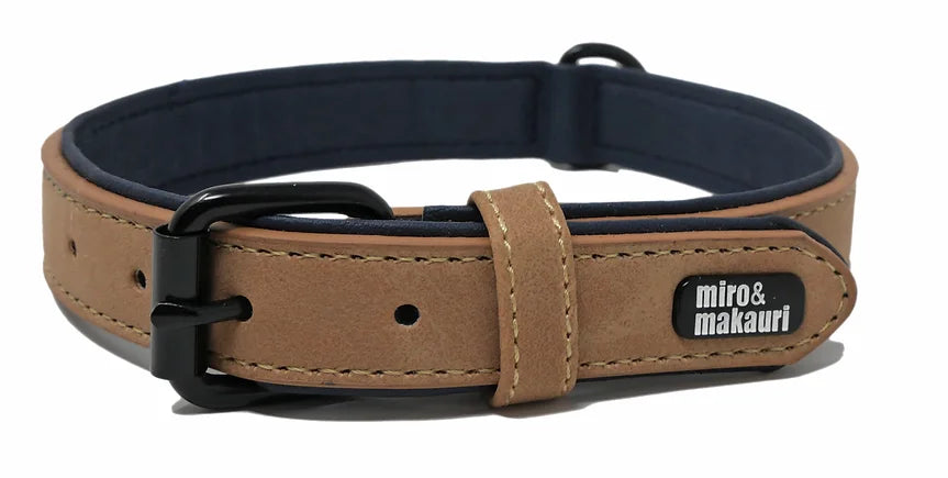 Miro & Makauri 'Tasman' Faux Leather Dog Collar image 2