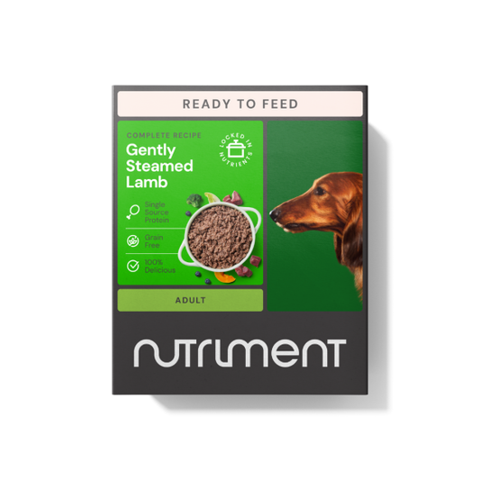 Nutriment Dog Gently Steamed Lamb 395g image 0