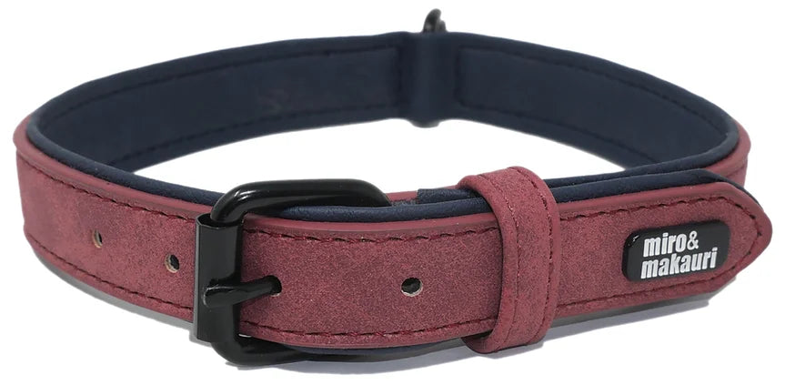 Miro & Makauri 'Tasman' Faux Leather Dog Collar image 5