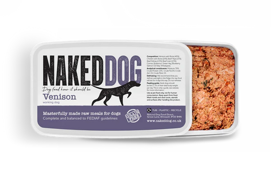 Naked dog Venison Oringinal 2x 500g image 0