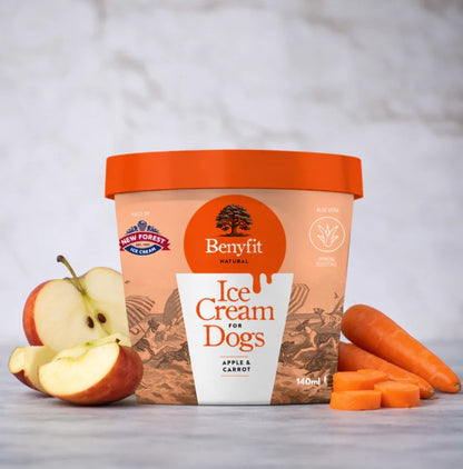 Benyfit natural ice cream for dogs