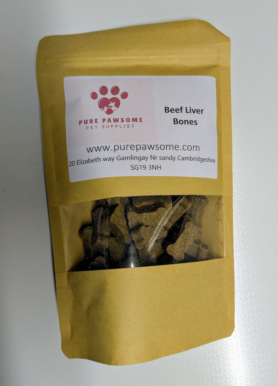 Pure Pawsome Beef Liver bones