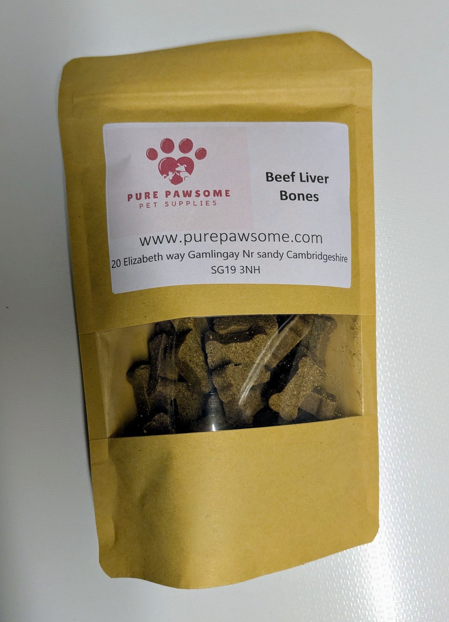 Pure Pawsome Beef Liver bones