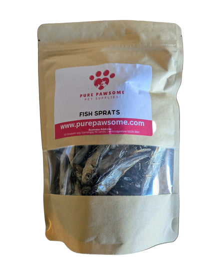 Pure Pawsome Sprats 100g