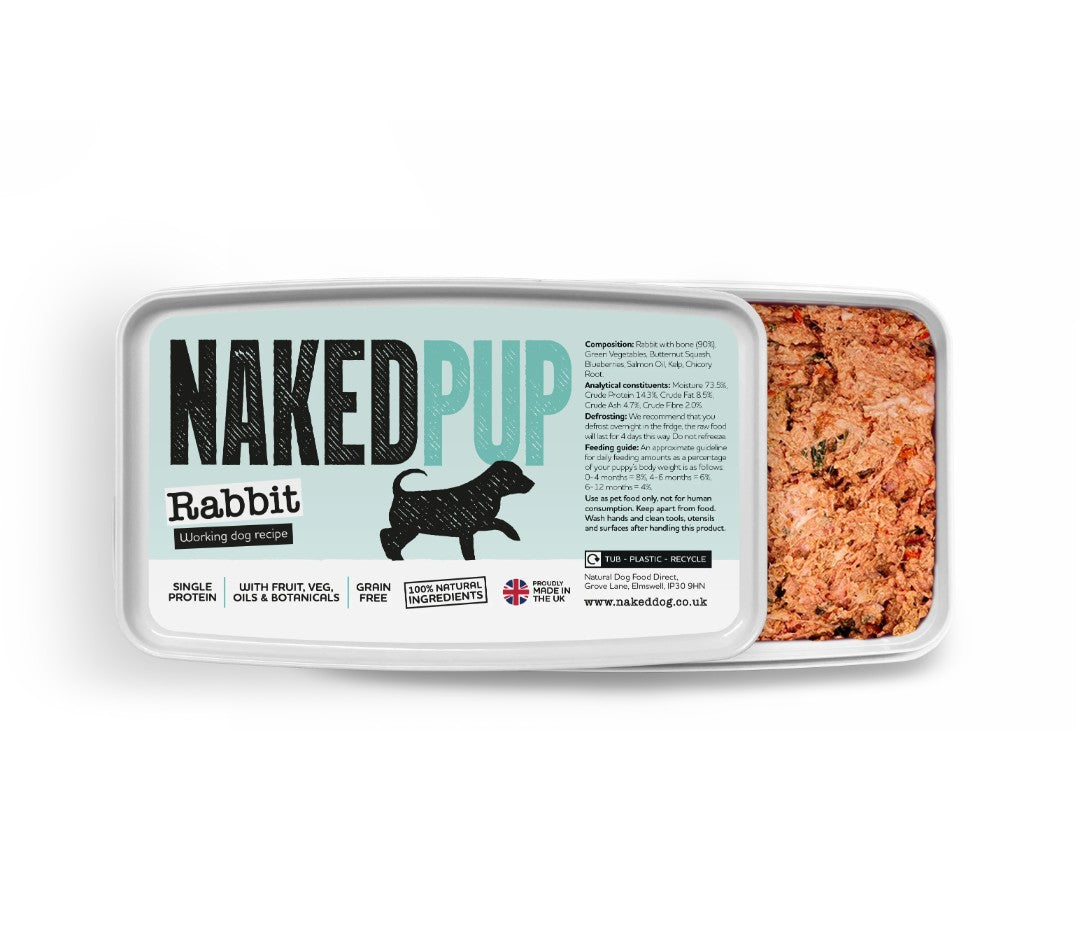 Naked Pup Rabbit 2x 500g