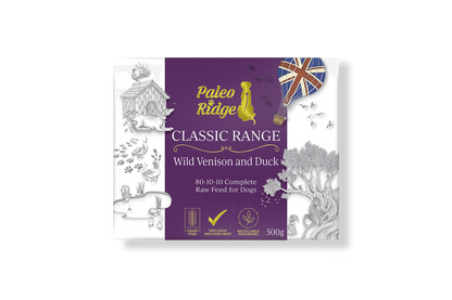 Paleo ridge classic Venison and Duck 500g