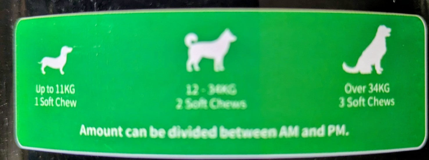 Pure Pawsome Calming chews for dogs