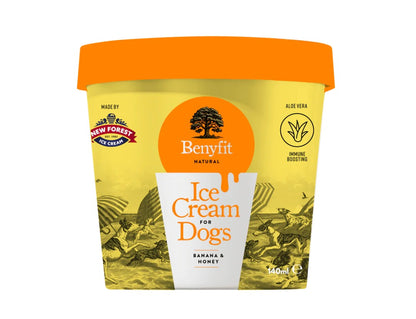 Benyfit natural ice cream for dogs