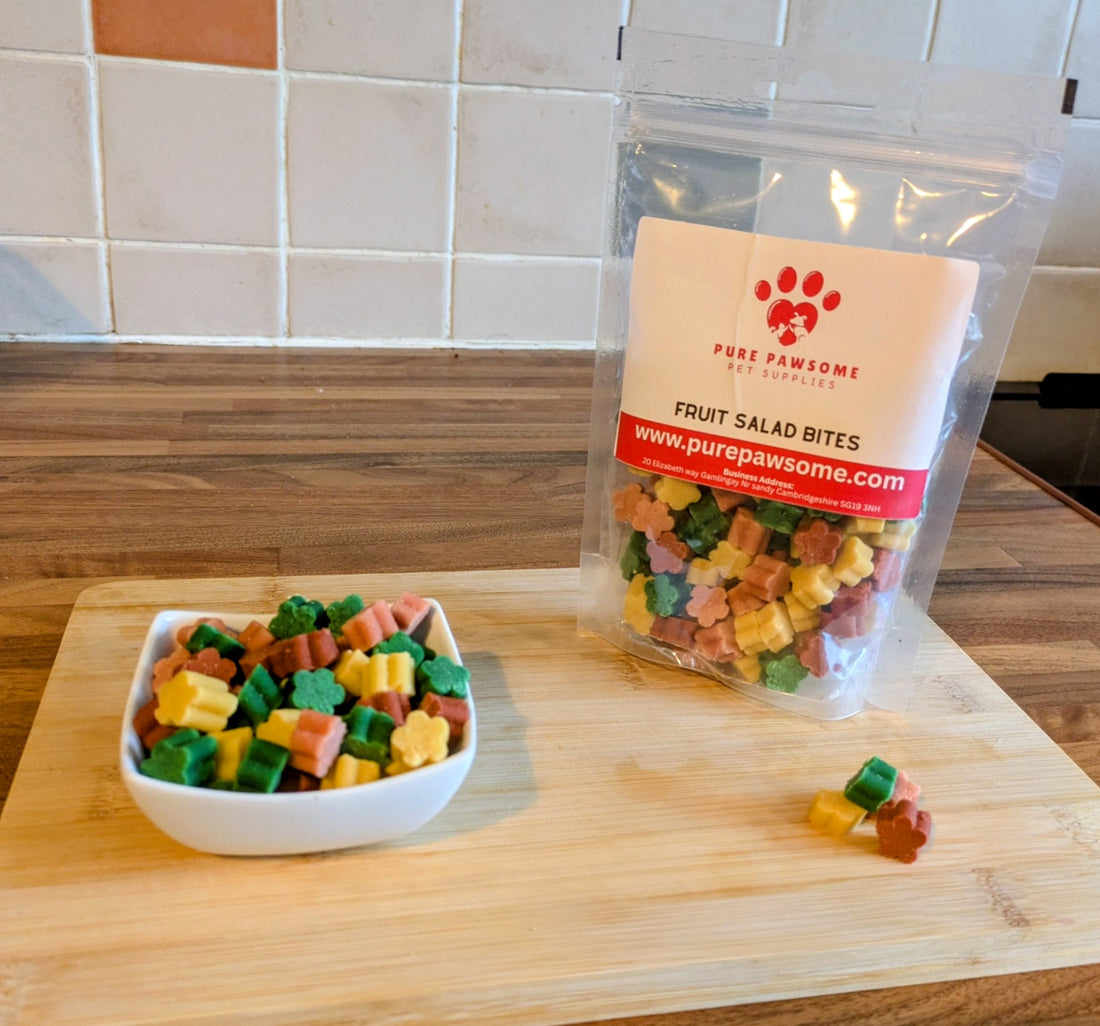 Pure Pawsome Fruit Salad Bites