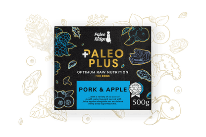 Paleo ridge Plus Pork and Apple 500g