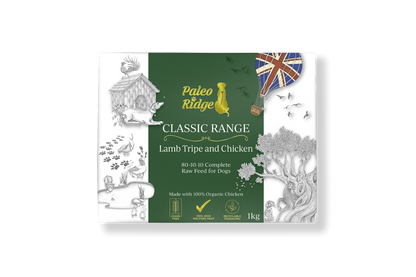 Paleo ridge classic lamb tripe and Chicken 1kg