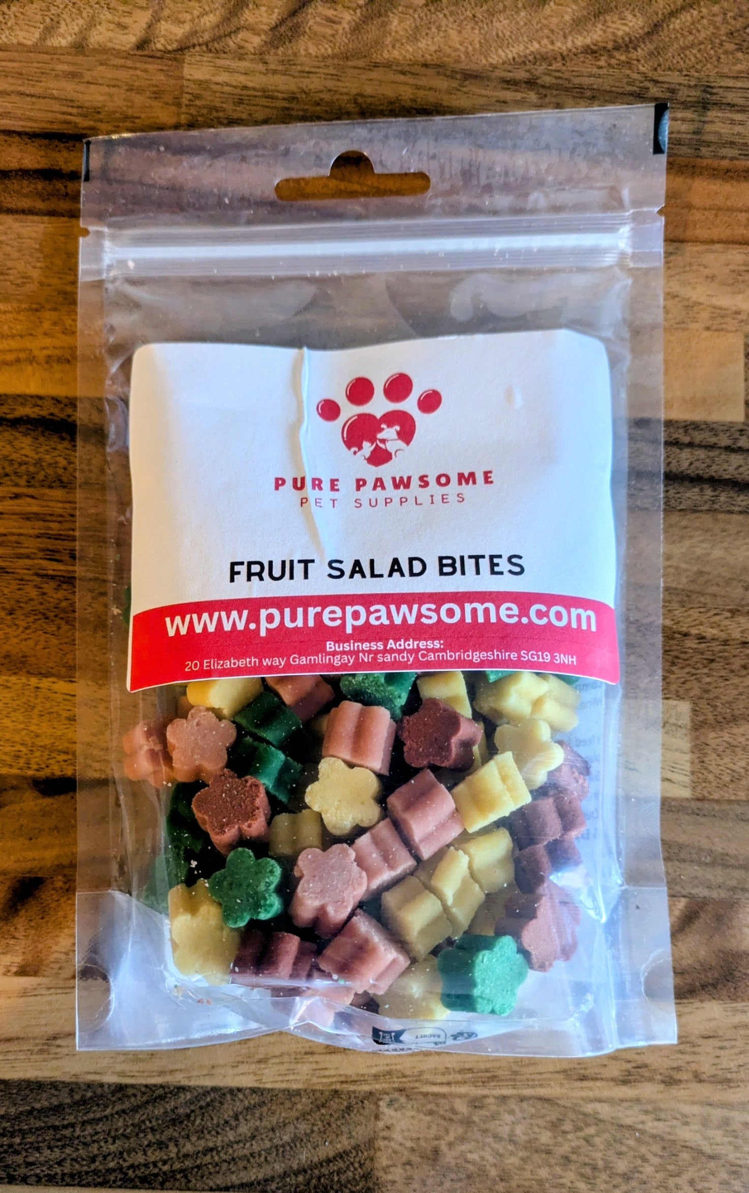 Pure Pawsome Fruit Salad Bites