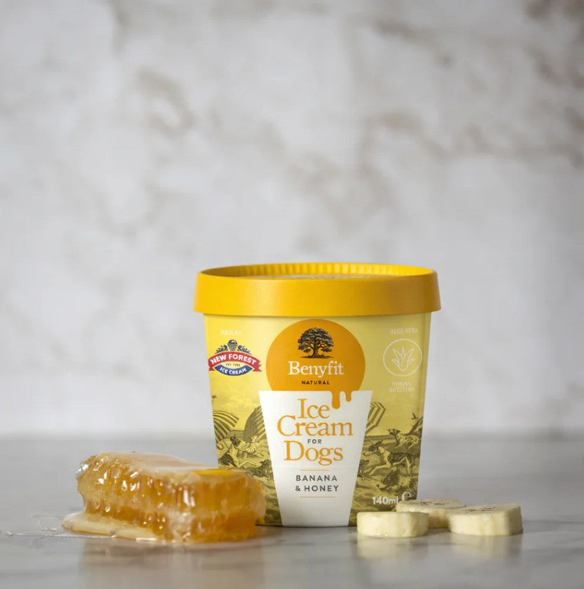 Benyfit natural ice cream for dogs