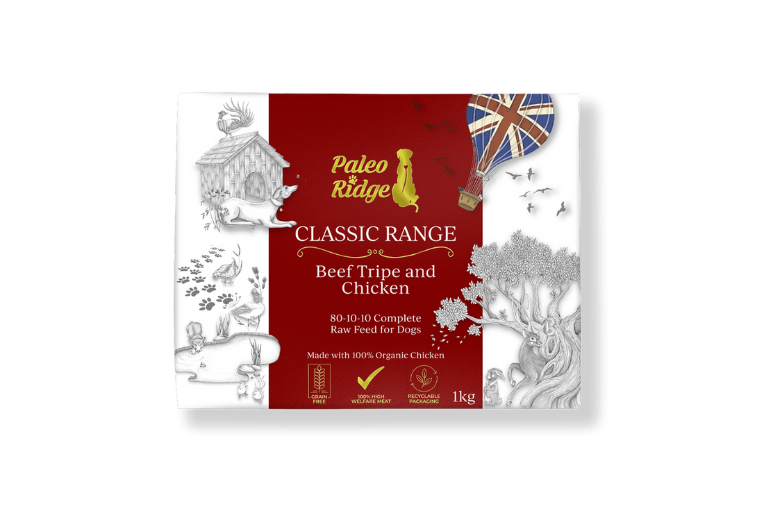 Paleo ridge classic beef tripe and Chicken 1kg