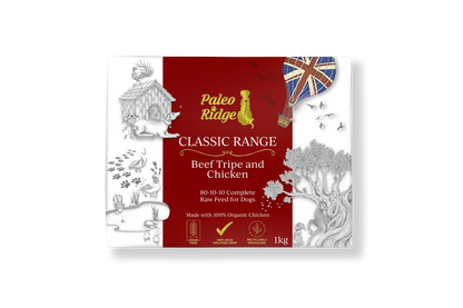 Paleo ridge classic beef tripe and Chicken 1kg