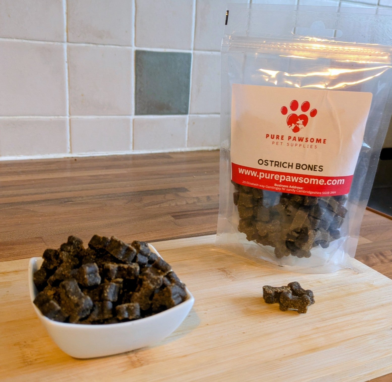 Pure Pawsome Ostrich bones