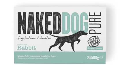Naked dog pure 80 10 10 rabbit 2x 500g