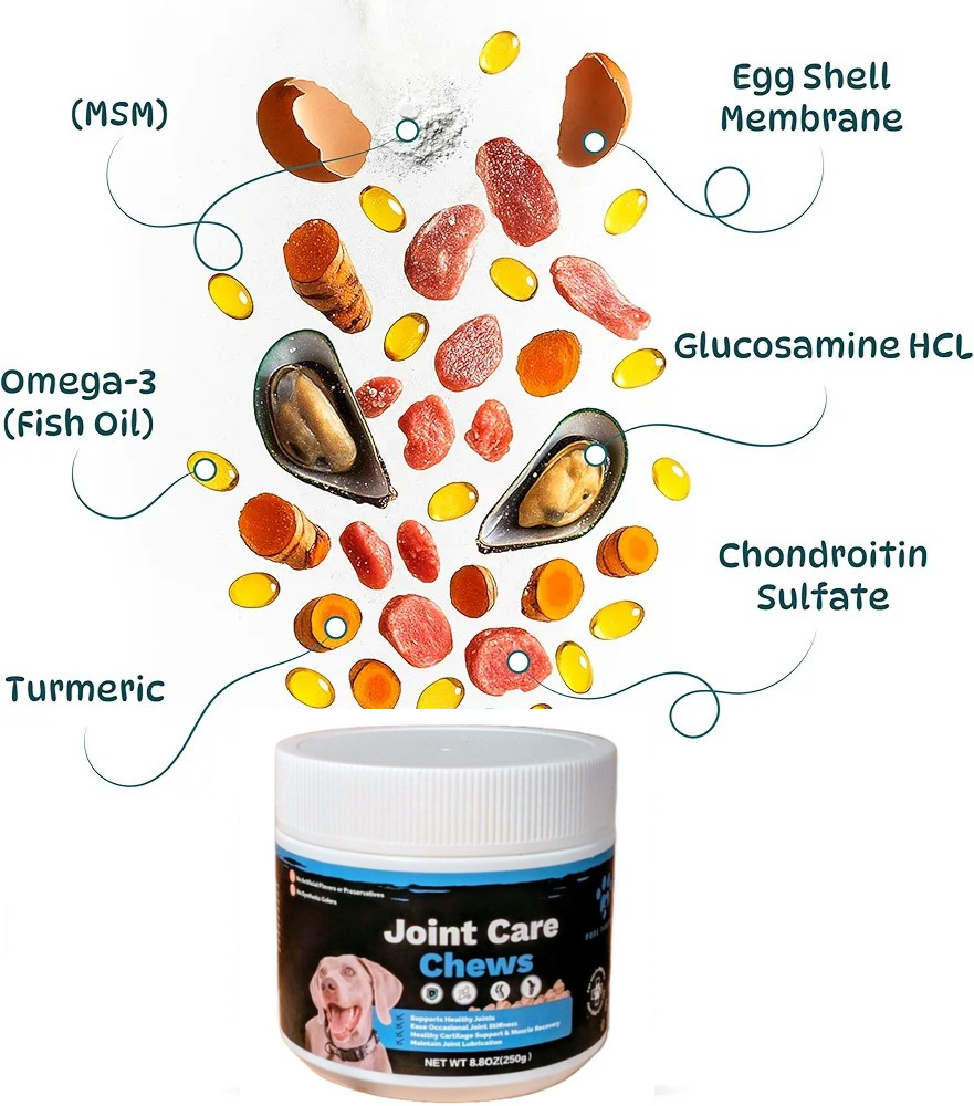Healthy chat Pure Pawsome Joint Care Chews for Healthy Hips &amp; Mobility