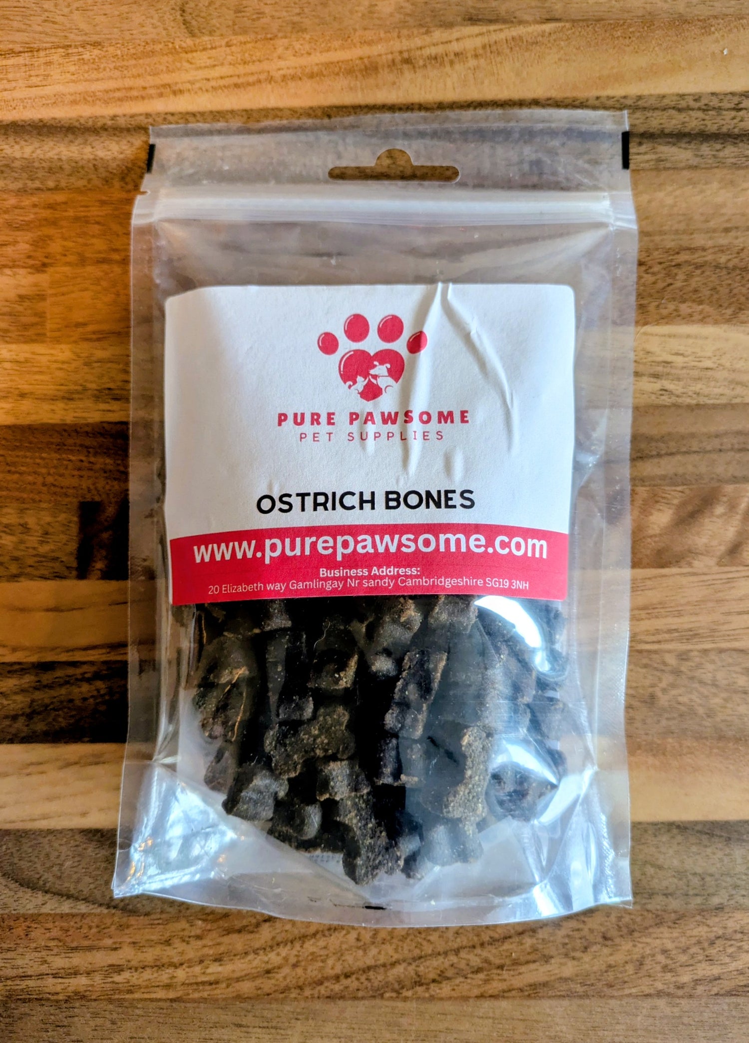 Pure Pawsome Ostrich bones