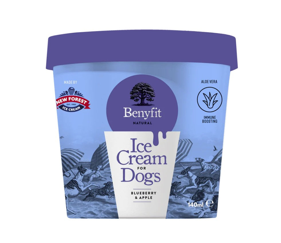 Benyfit natural ice cream for dogs