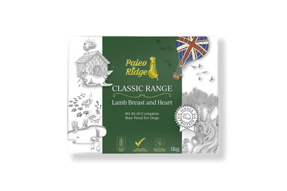 Paleo ridge classic lamb and heart 1kg