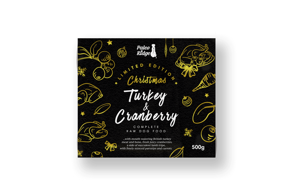 Paleo ridge Christmas Turkey and Cranberry 500g