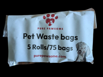 Pure Pawsome Degradable Poo bags
